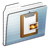 Clipboard Folder Graphite Stripe Icon 48x48 png